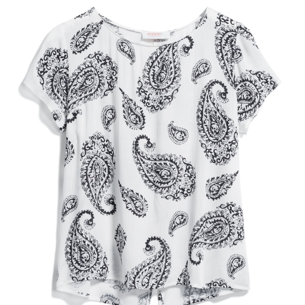 Stitch Fix Renee C Rafiki Split Back Top